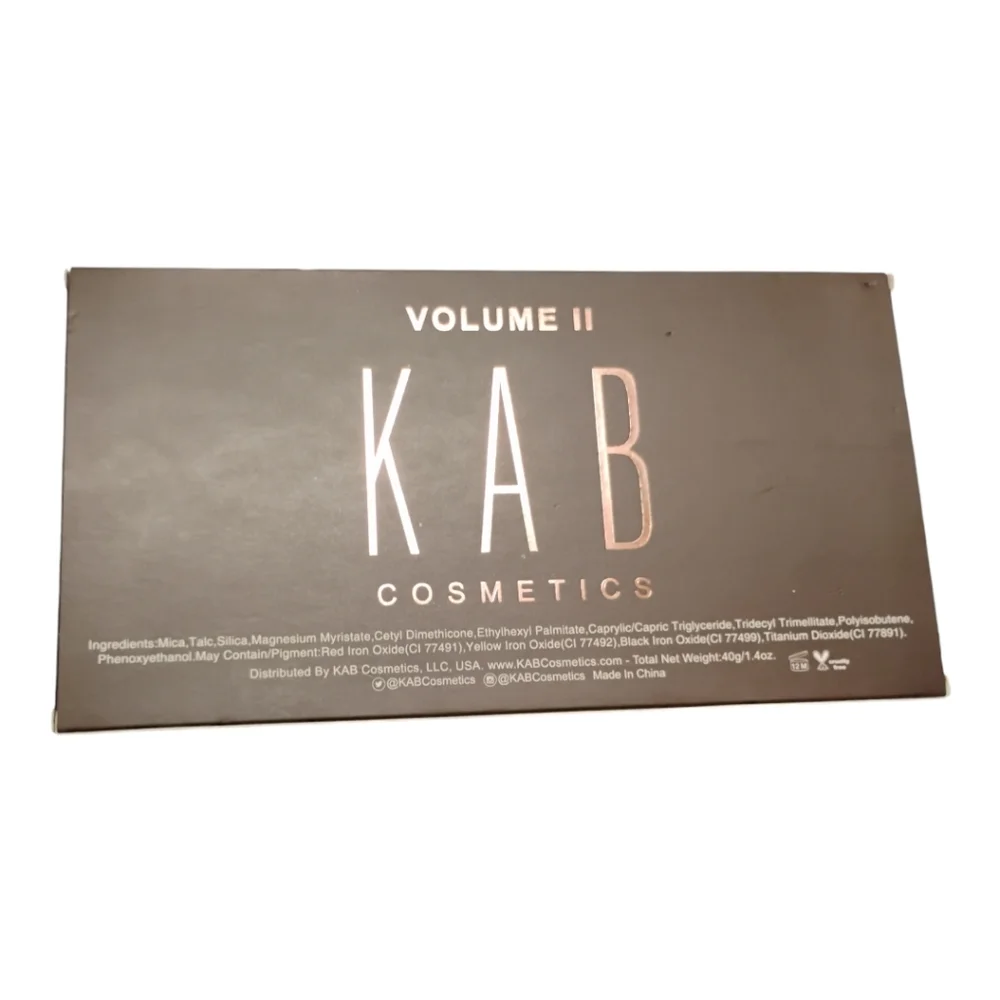 Contour kab cosmetic contour palette volume II nib NEW